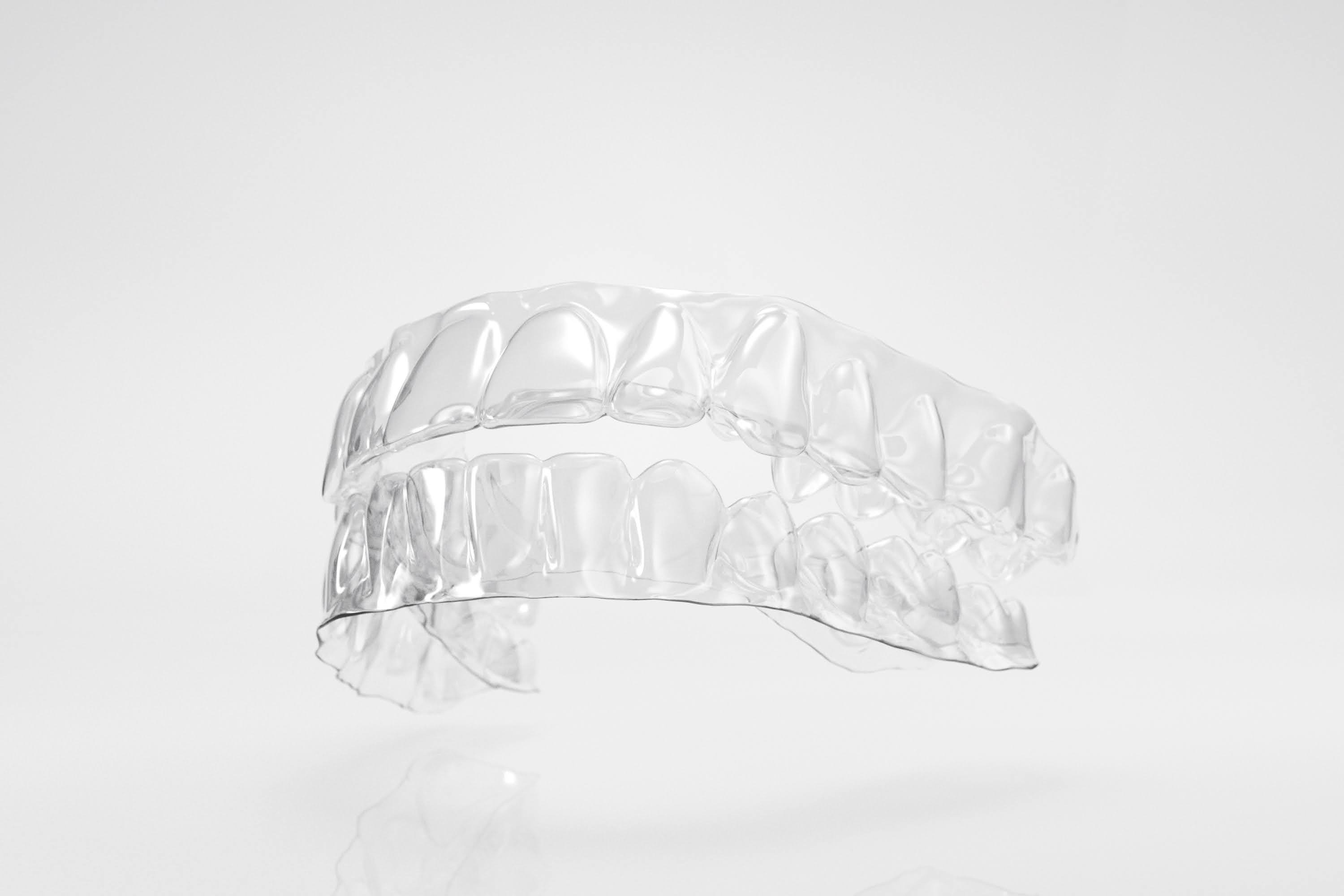 Close do alinhador invisível